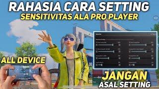 CARA SETTING SENSITIVITAS PUBG MOBILE TERBAIK GYROSCOPE DAN NO GYROSCOPE