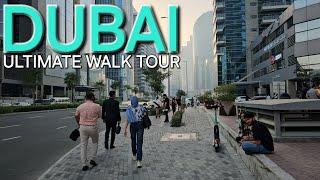 Dubai UAE "Ultimate Walk": Downtown Dubai, Business Bay, City Walk, Bada'a & Satwa (5.29.24: 4K-UHD)