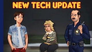 NEW Tech update Summertime saga 0.20.17‍ || Roxy Mom in Prison  ||