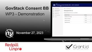 Watch the demo to implement the [GovStack] consent-building blocks | visit www.iGrant.io