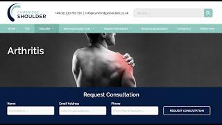 Cambridge Shoulder Website: Shoulder Arthritis Section