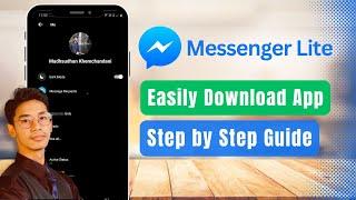 How to Messenger Lite Download !