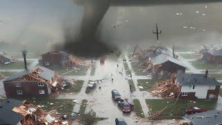 Large Tornado Hit Eden New York, Hurricane Beryl | Tornado 2024