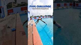 Swimming Pool Challenge - Duo Dive Challenge  #learnswimming #swimming #dive #challenge