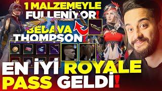 1 MALZEME İLE FULLENEN BEDAVA THOMPSON! OYUNUN EN İYİ ROYALE PASS I GELDİ! (İNANILMAZ) PUBG Mobile