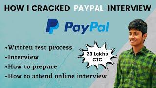 PAYPAL Interview experience 2021 | How to get placed in PAYPAL | how to attend online interviews