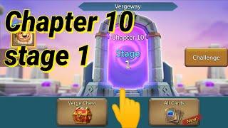 Lords mobile vergeway chapter 10 stage 1