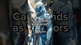 Car Brands as Warriors | Ai Generated