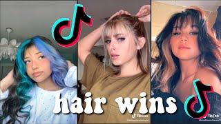 Hair dying/cutting WINS | tiktok compilation 