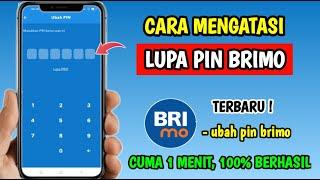 Cara Mengatasi Lupa Pin BRIMO | Lupa Pin BRIMO