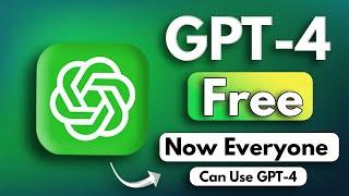 how to Get Free Access Or Use Chat GPT 4  in 2024