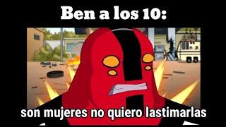 Ben a los 10/ Ben a los 15  MEME ben10