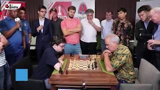 When Kasparov and Carlsen played in the same team! Ultimate moves - Team Randy vs Team Rex