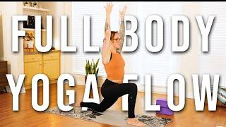 FULL BODY YOGA - 20 min Crow Pose Concentration Total Body Stretch Routine