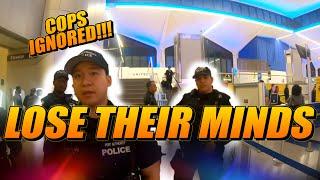 ***NEW Johnny 5-0 CONTENT*** NEWARK AIRPORT - COPS SHUT DOWN AND IGNORED - THEY LOSE THEIR MINDS