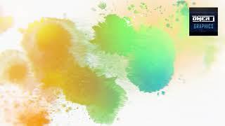 Watercolor Ink Splat Green Screen Motion | Free Download | OMER J GRAPHICS