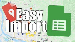 How to Import Map Data into Google MyMaps