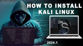 How to install Kali Linux 2024.1 in VirtualBox | 2024 | Mr.Hackman |