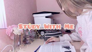 Study With Me №1 | Мотивация | Учись Со Мной | Выполнение Домашнего Задания | Как Я Делаю Уроки?