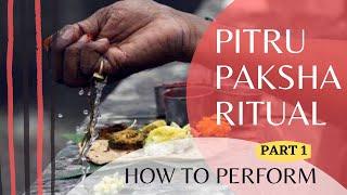 PITRU PAKSHA RITUAL (WITH RUSSIAN TRANSLATION).  PART 1