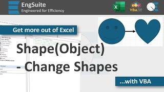 Change Shape - Excel VBA
