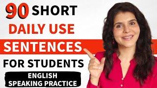 90 Daily Use English Sentences For Students | Spoken English | English Speaking Practice | ChetChat