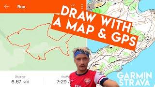 HOW to do Strava art. (Garmin & Strava) | VLOG