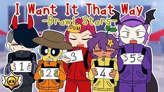 I Want It That Way [Brawl Stars x Among Us] Animatic