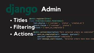 How to Customize Django Admin Interface