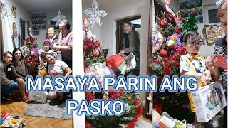 PASKO SA ROMANIA KASAMA ANG AKING MGA ROMANIAN IN-LAWS -BIGAYAN NG MGA REGALO