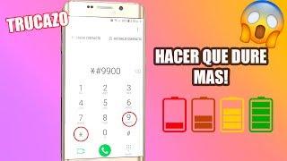 COMPROBADO | HACER QUE LA BATERÍA DURE AL DOBLE CUALQUIER SAMSUNG Y OTROS! 2021 actualizado