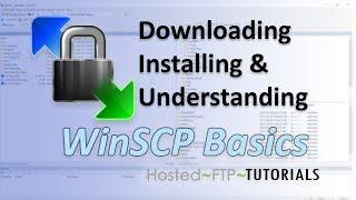 How to Use WinSCP Tutorial - downloading, installing and understanding WinSCP