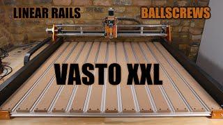 Foxalien Vasto XXL Cnc Router - Ballscrews, Linear Rails Build, Test & Review