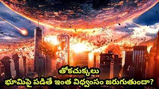 తోకచుక్కలు నేలపైన పడి భూమిని Destroy చేసి పడేశాయి|Greenland 2020 Movie explained in Telugu