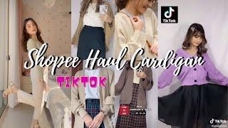 SHOPEE HAUL CARDIGAN & BAJU ALA KOREA l RACUN TIKTOK SHOPEE l Mulai dari 30ribuan!