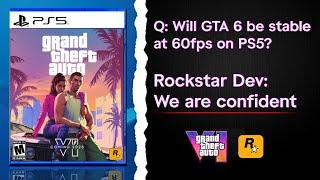 GTA VI 60 FPS ON THE PS5!? - Rockstar Dev LEAKS Their Plan