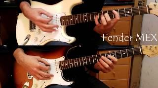 Fender Stratocaster MEX vs. Fender Stratocaster USA