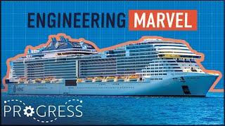 MSC Meraviglia: How To Build A 170,000-Ton Cruise Ship | Extreme Constructions | Progress