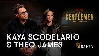 Kaya Scodelario and Theo James on the heightened world of Guy Ritchie's The Gentlemen | BAFTA