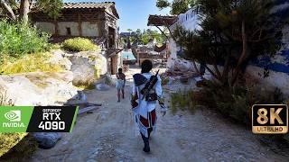 [8K60] Assassins Creed Odyssey - Extreme Settings  - BAL RAYTRACING - ULTRA GRAPHICS GAMEPLAY 2025