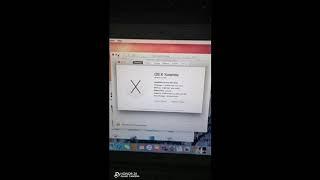 Macbook white macOS X lion 10.7.5 upgrade to High Sierra 10.13.6