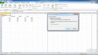 Sharing and Protecting a Workbook - Excel 2010 Level 2