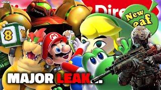 We MUST Talk About the MAJOR April Nintendo Direct Leak...