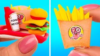 Un restaurante de hamburguesas en miniatura || Las miniaturas más bonitas