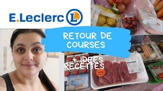 [RETOUR DE COURSES] ▶ LECLERC - JANVIER 2021 - DES PETITES COURSES MAIS PLEINS IDEES RECETTES !