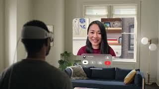 Apple Vision Pro FaceTime Video Call