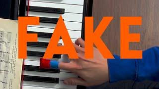 Was it all fake??? Pianist's Playing - Chopin