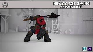 Heavy Axe Swing - Combo Animation