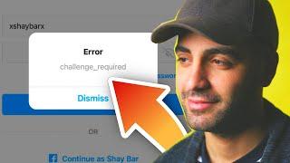 How to Fix Instagram Challenge Required Error On iPhone and Android