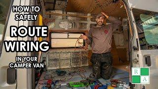 HOW TO FIT WIRING IN YOUR CAMPER. TIPS, TRICKS AND HINTS for safely and securely routing cable